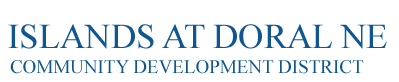 Islands At Doral Ne Community Development District Logo